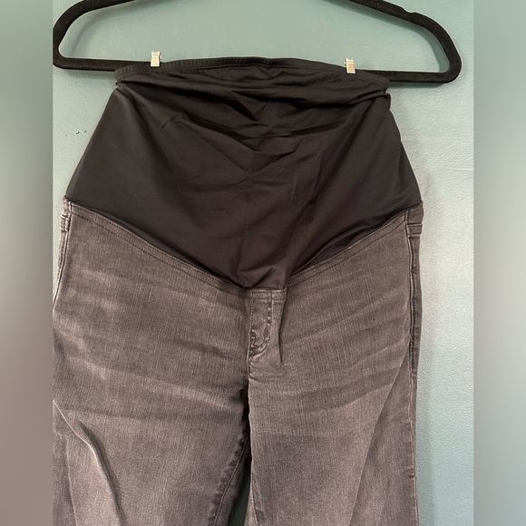 Madewell Maternity Over-the-Belly Skinny Jeans in Black Sea size 24 - Picture 4 of 8